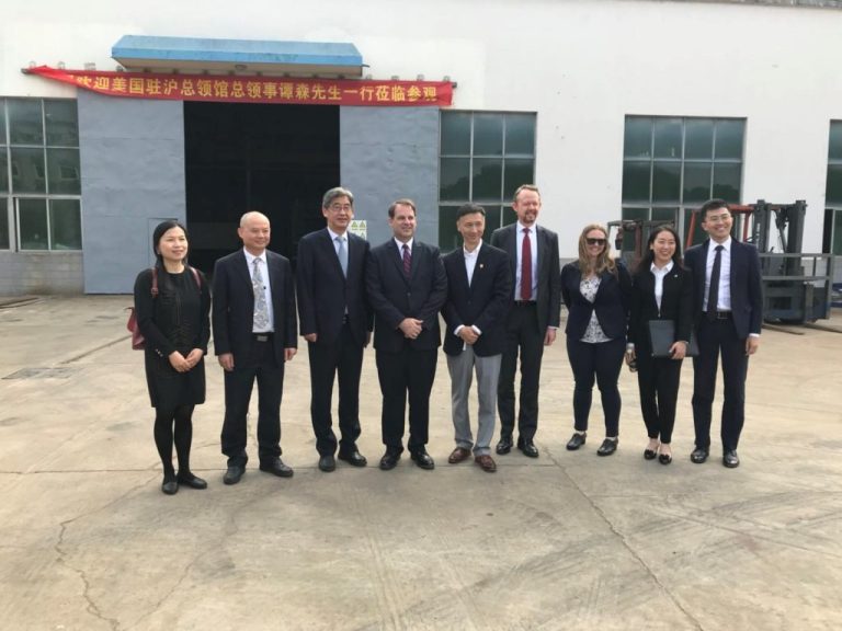 image | 艾尼科Enelco 公司动态 美驻沪总领馆总领事谭森先生就中美知识产权保护问题访问我司