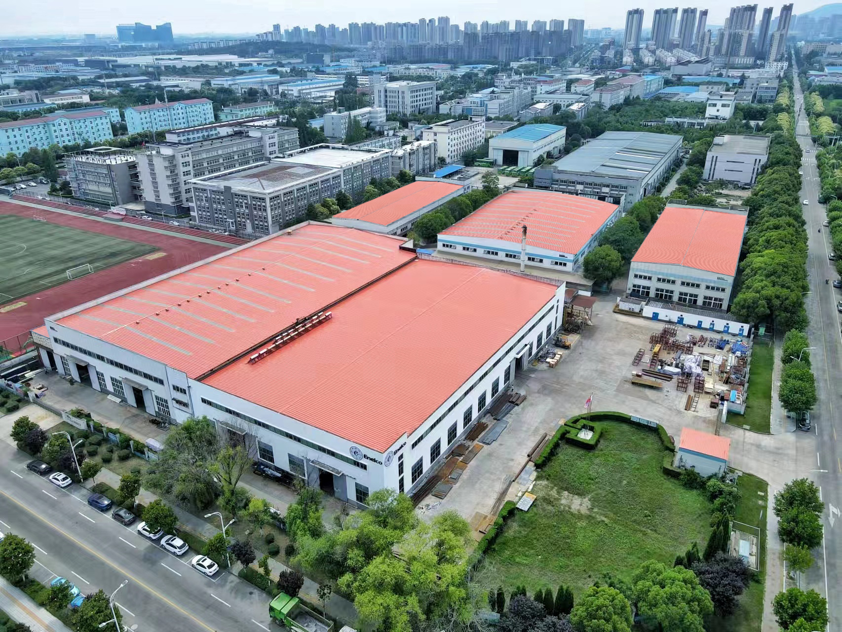 艾尼科厂区鸟瞰图